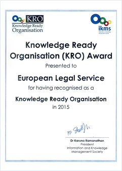 Knowledge Ready Organisation Award